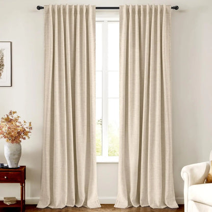 2pcs Blackout Curtains for LivingRoom